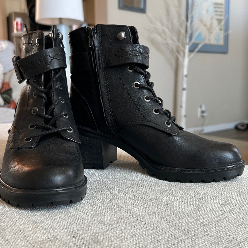 Zodiac Black Ankle Boots